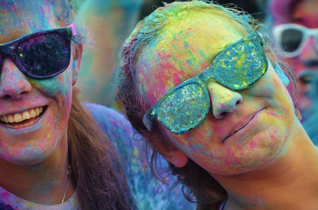 indisches Holi Fest