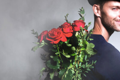 Rosen Schenken Clever Mann