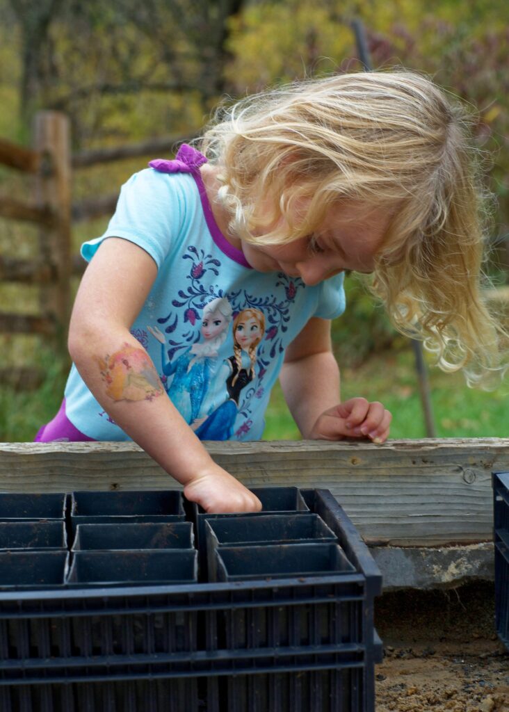 Selber Gärtnern macht Kindern Spaß
