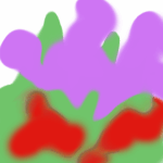 lila gruen rot